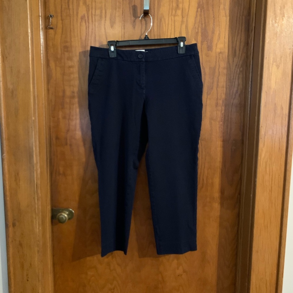 Talbots Dark Blue Curvy Trousers
